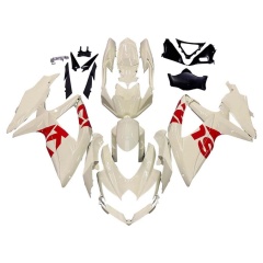 Injection Moldded Fairings for Suzuki GSXR600 2008-2010 K8, Customizable Replacement Bodywork with Carbon Fiber Look and Perfect Fit