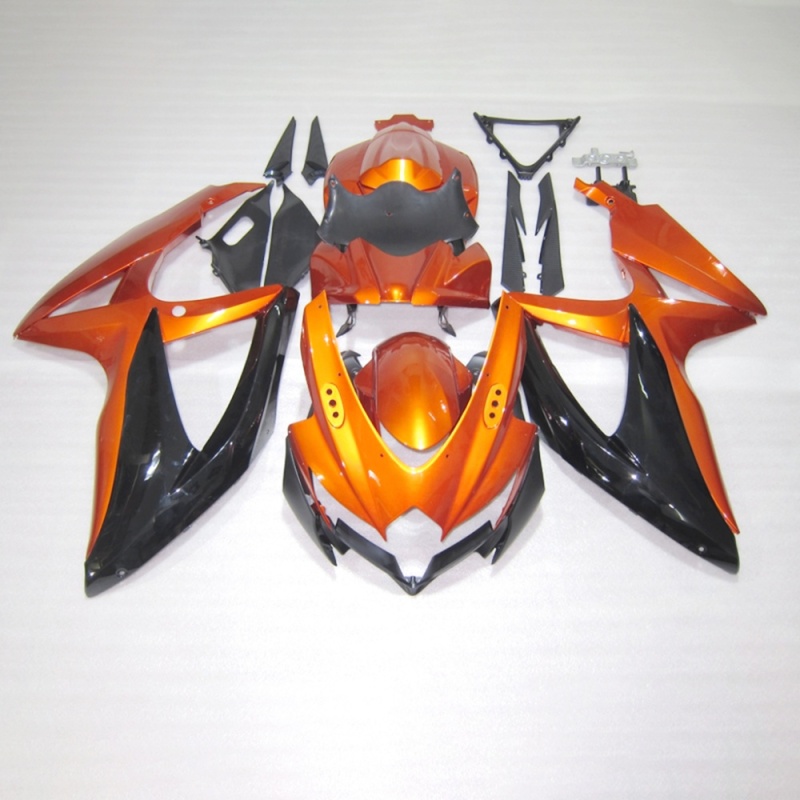 Replacement Fairing for Suzuki GSXR600 750 K8 2008-2010  High-Quality ABS Plastic Carbon Fiber Material for Lightweight and Durability