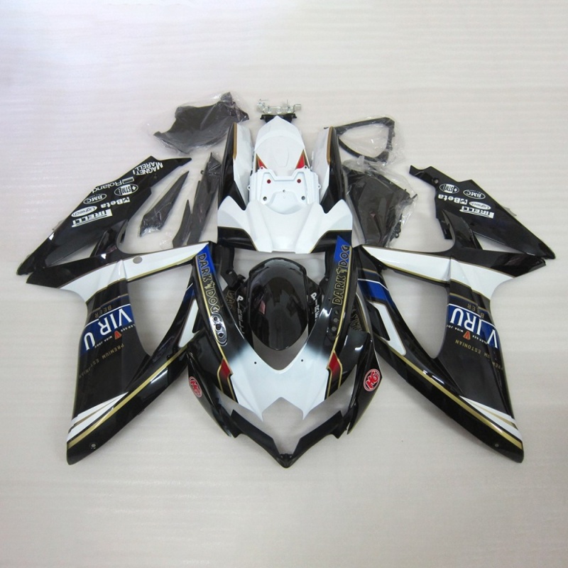 Replacement Fairing for Suzuki GSXR600 750 K8 2008-2010  High-Quality ABS Plastic Carbon Fiber Material for Lightweight and Durability