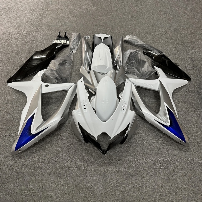 Fairing for GSXR600 K8 2008-2010 Suzuki - Premium ABS Plastic Cowl Set Lightweight Track-Spec Panels with Aerodynamic Ventilation