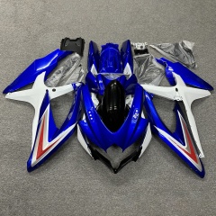 Fairing for GSXR600 K8 2008-2010 Suzuki - Premium ABS Plastic Cowl Set Lightweight Track-Spec Panels with Aerodynamic Ventilation