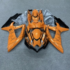 Fairing for GSXR600 K8 2008-2010 Suzuki - Premium ABS Plastic Cowl Set Lightweight Track-Spec Panels with Aerodynamic Ventilation