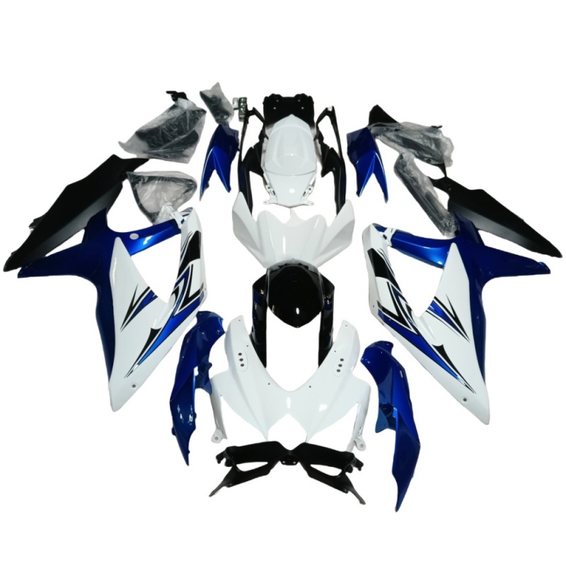 Fairings for Suzuki GSXR600 K8 2008-2010, Carbon Fiber Style, Perfect Fit, Lightweight Design, and Customizable Options