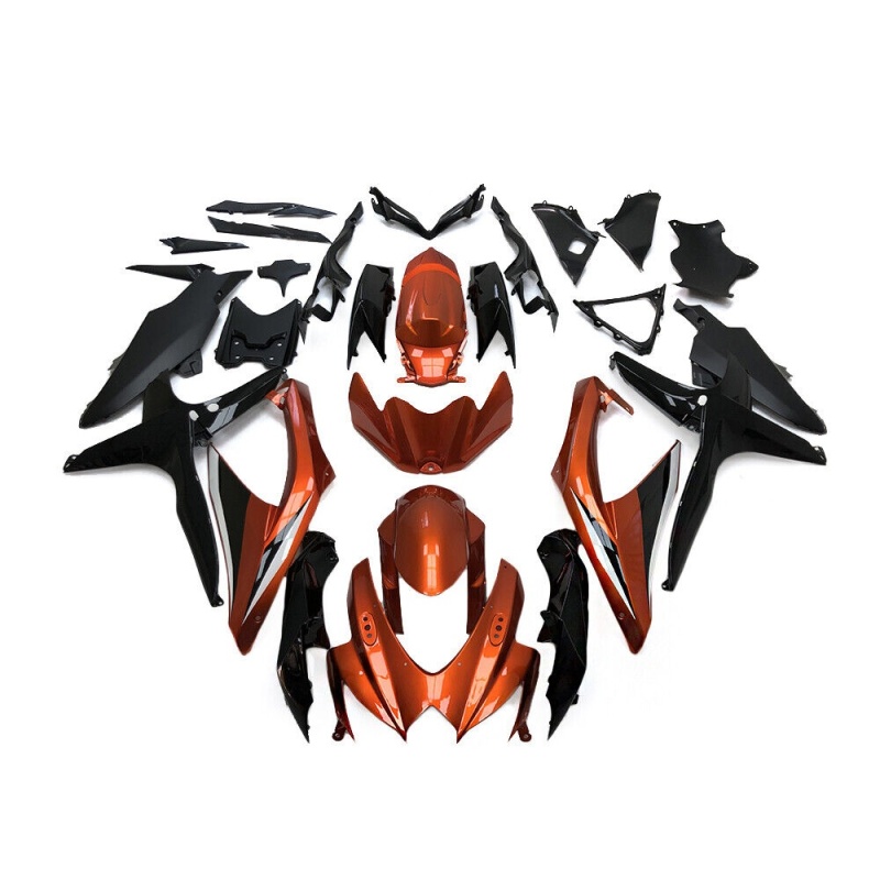 Custom Fairing Panel Kit for Suzuki GSXR600 2008-2010 K8 - Lightweight ABS with Dry Carbon Look & Perfect Fitment