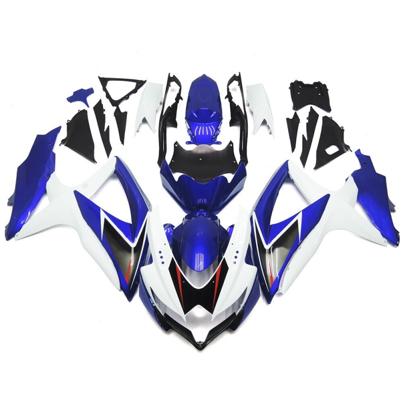 Custom Fairing Panel Kit for Suzuki GSXR600 2008-2010 K8 - Lightweight ABS with Dry Carbon Look & Perfect Fitment