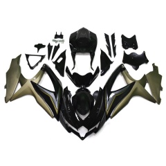 Custom Fairing Panel Kit for Suzuki GSXR600 2008-2010 K8 - Lightweight ABS with Dry Carbon Look & Perfect Fitment