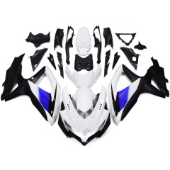 Full Replacement Fairing for Suzuki GSXR600 2008-2010 K8 - Complete ABS Plastic Injection Molded Set with All Panels & Hardware