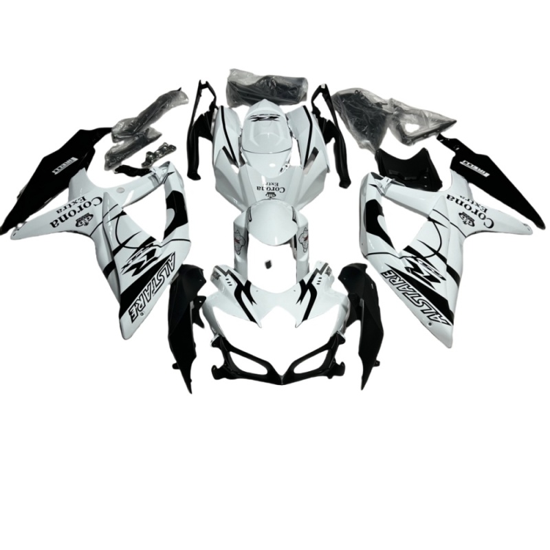 Fairings for Suzuki GSXR600 K8 2008-2010, Carbon Fiber Style, Perfect Fit, Lightweight Design, and Customizable Options