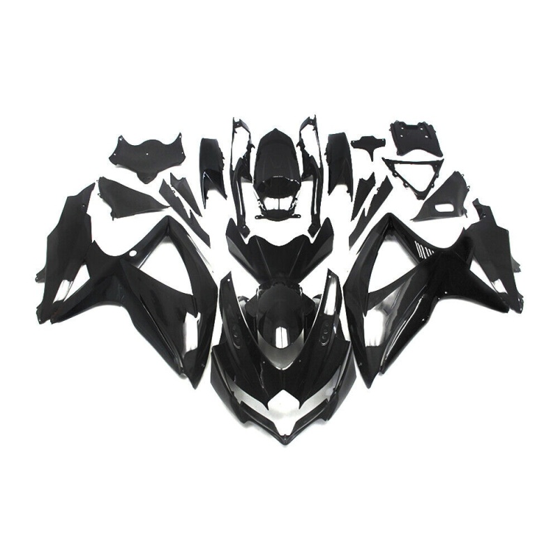 Full Replacement Fairing for Suzuki GSXR600 2008-2010 K8 - Complete ABS Plastic Injection Molded Set with All Panels & Hardware