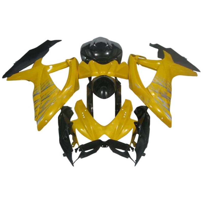 Fairing Set for Suzuki GSXR600/750 K8 2008-2010 - High Quality Aftermarket ABS Plastic with UV Protection & Scratch Resistant Finish