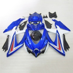 Customizable Fairing Kit for GSXR600 750 K8 2008-2010 Suzuki, Advanced ABS Plastic Bodywork, Aero Dynamic Design, Carbon Fiber Look