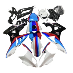 Fairing Kit for BMW S1000RR 2009-2014 - High-Performance ABS Plastic Injection Molded with Carbon Fiber Look and Perfect Fit Replacement