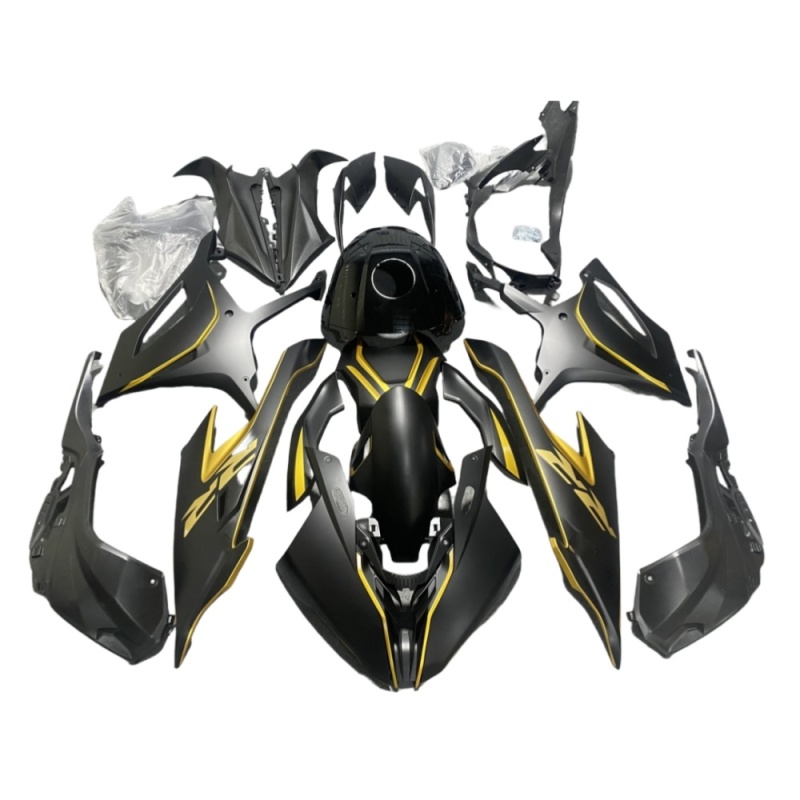 Custom Fairing and Panel Kit for BMW S1000RR 2019-2023 with Professional-Grade ABS Material Ensuring Perfect Fit Replacement