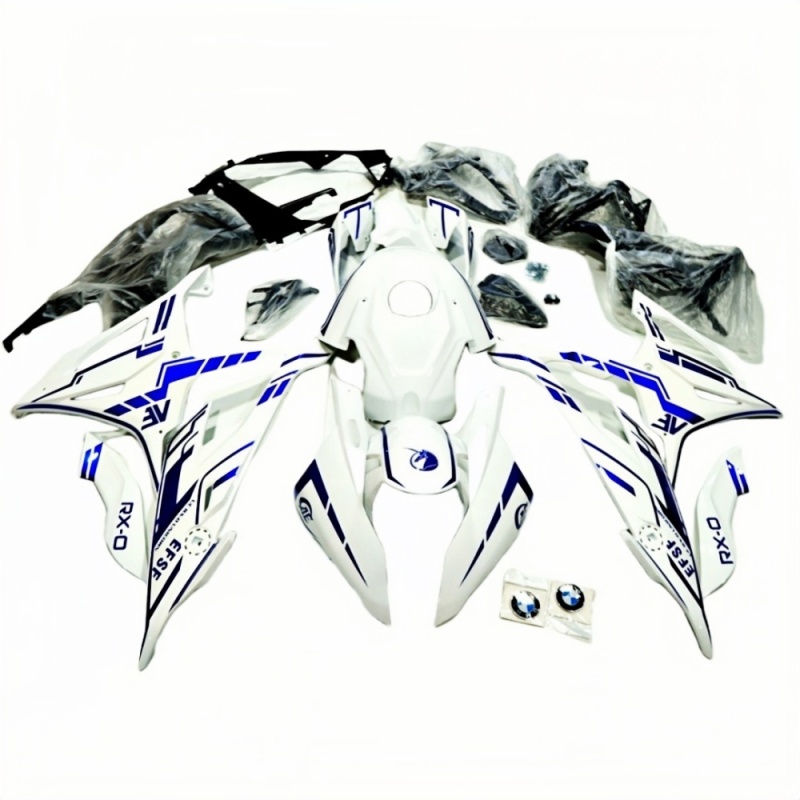 Motorcycle Fairing and Body Kit for BMW S1000RR 2019-2023 engineered with High-Impact ABS Construction presenting Multiple Color Choices