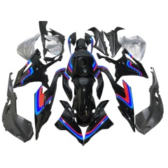 Custom Fairing and Panel Kit for BMW S1000RR 2019-2023 with Professional-Grade ABS Material Ensuring Perfect Fit Replacement