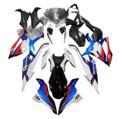 Motorbike Custom Paint-Ready Fairing for BMW S1000RR 2019-2023 with ABS Plastic Injection Molded Base Ensuring Perfect Fit for Customization