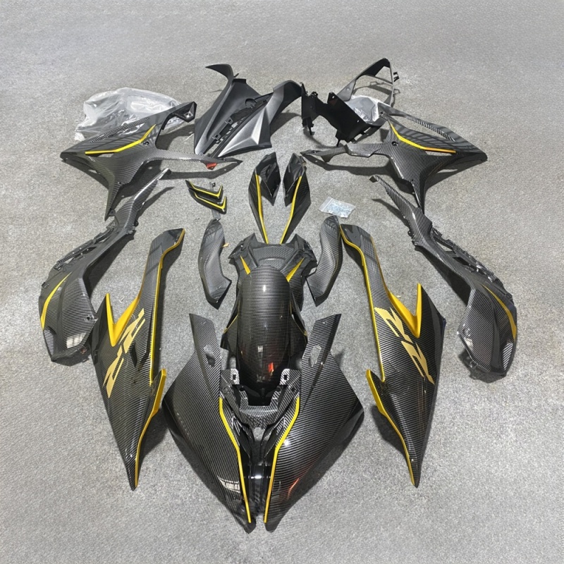 Motorbike Custom Paint-Ready Fairing for BMW S1000RR 2019-2023 with ABS Plastic Injection Molded Base Ensuring Perfect Fit for Customization