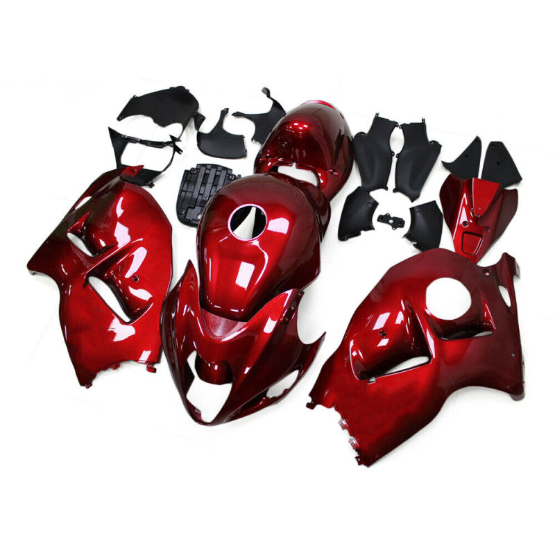 2000–2002 GSXR1000 Aftermarket Fairing Kit – Top-Quality ABS Plastic, Sleek Fit & Finish