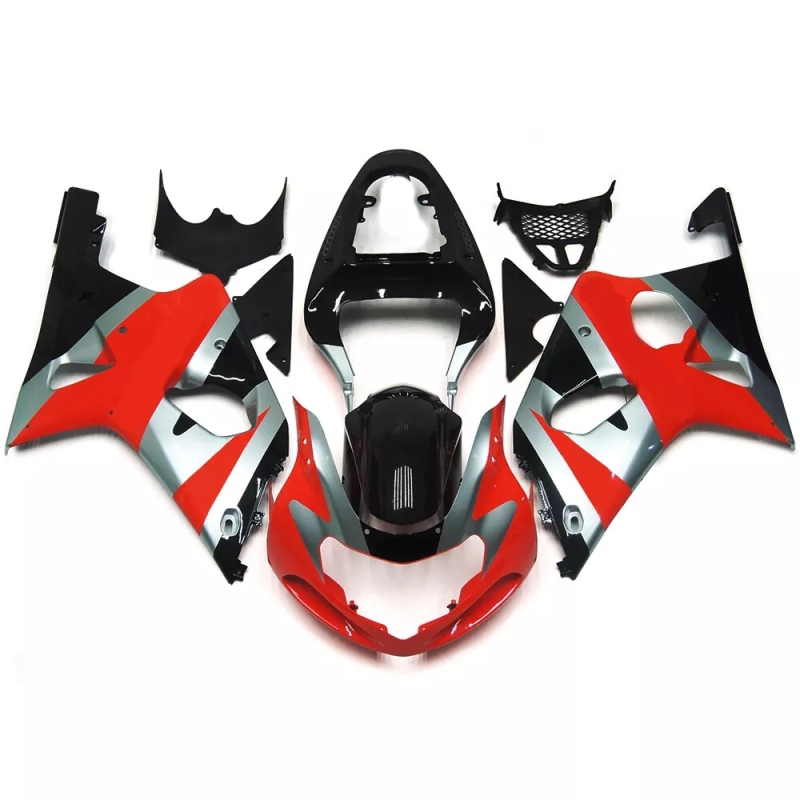 2000–2002 GSXR1000 Aftermarket Fairing Kit – Top-Quality ABS Plastic, Sleek Fit & Finish