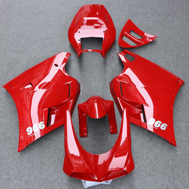 1996-2002 748 996 Color-Matched Replacement Motorcycle Fairing for Ducati