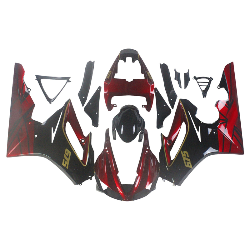 For Triumph Daytona 675 2009-2012  ABS Plastic Motorcycle Body Cover Fairings