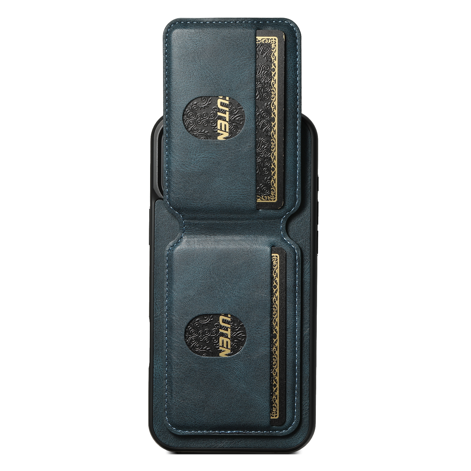 SUTENI H02YL Luxury Faux Leather Smooth Surface  Phone Case Card Holder Stand For iPhone 17 Pro Max 16 Plus 15 14 13 12