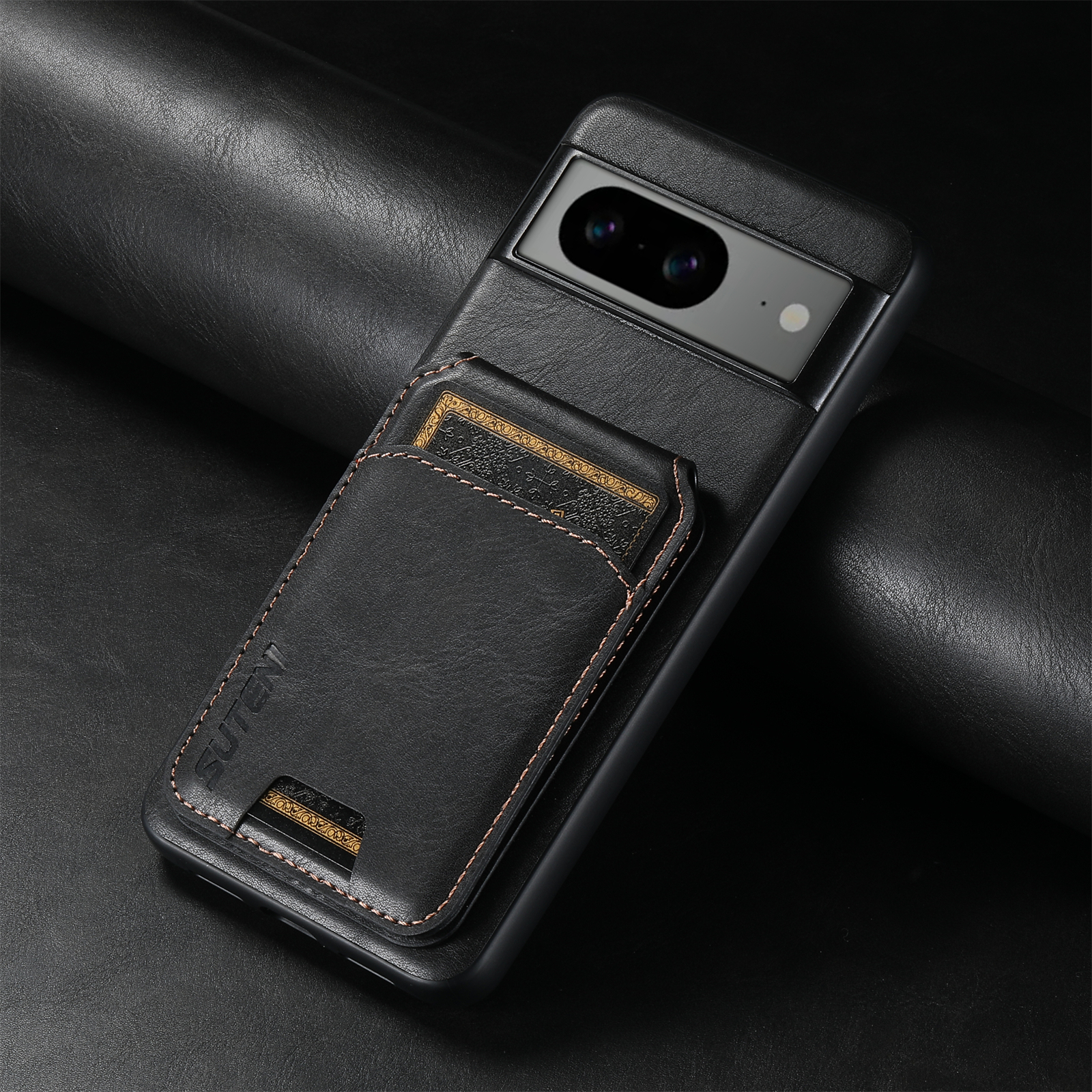 SUTENI H02YL Luxury PU Leather Phone Case Card Holder Stand For Google Pixel 9XL 8Pro 7A 6