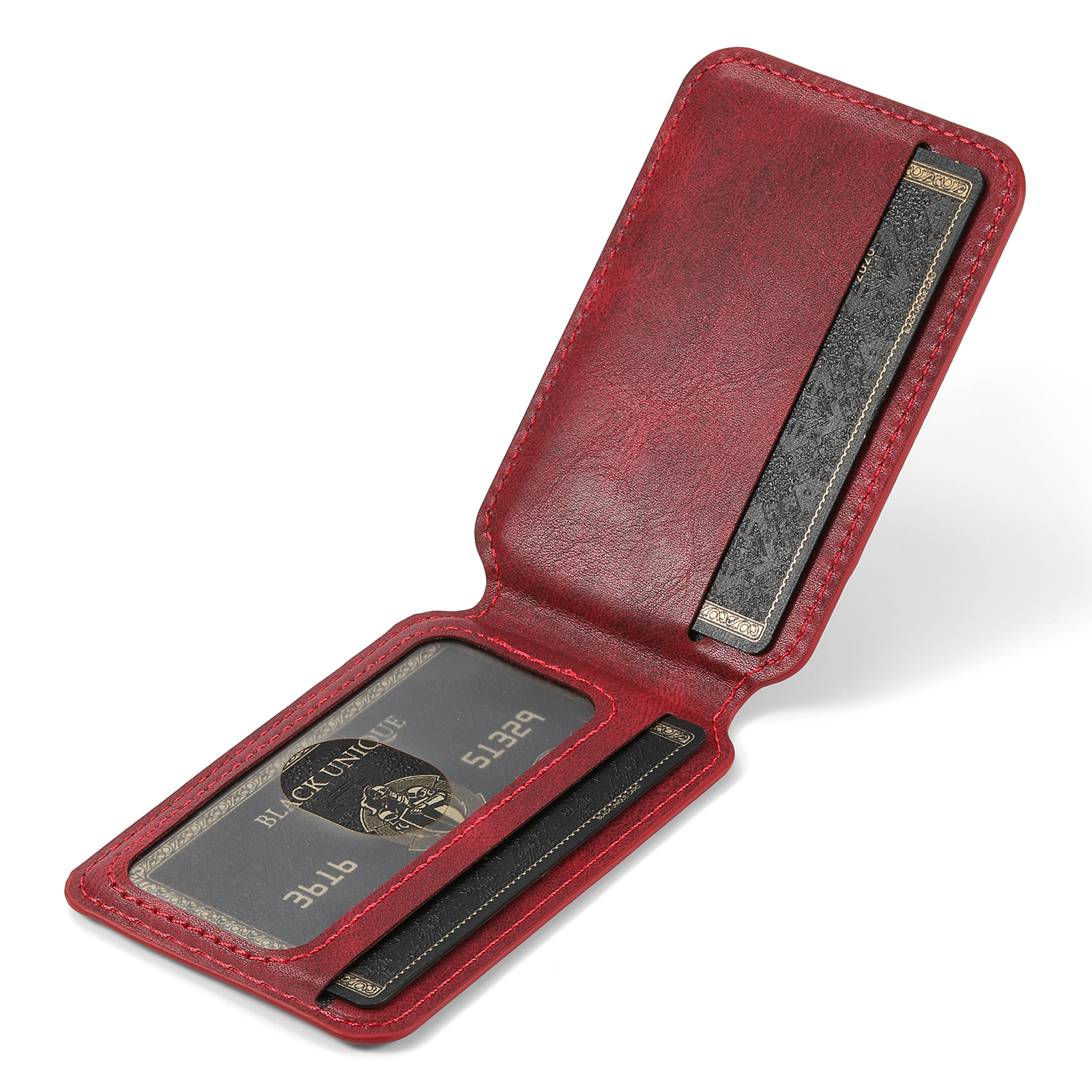 SUTENI H15 Wireless Charging Faux Leather Magnet Card Holder Stand Picture frame Phone Case For Google Pixel 10ProXL 9 8A 7 6