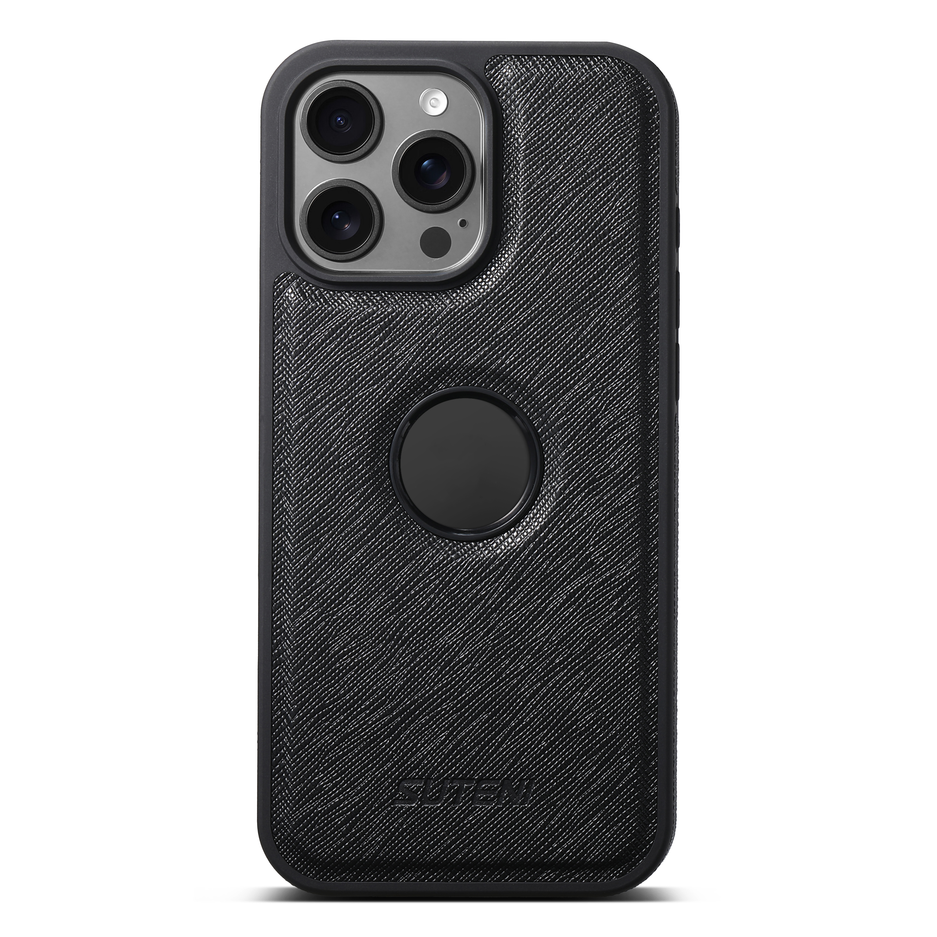 SUTENI G1SZ Luxury PU Leather Magnet Wireless Charging Phone Case For iPhone 16 Pro Max 15 Plus 14 Pro 13 12
