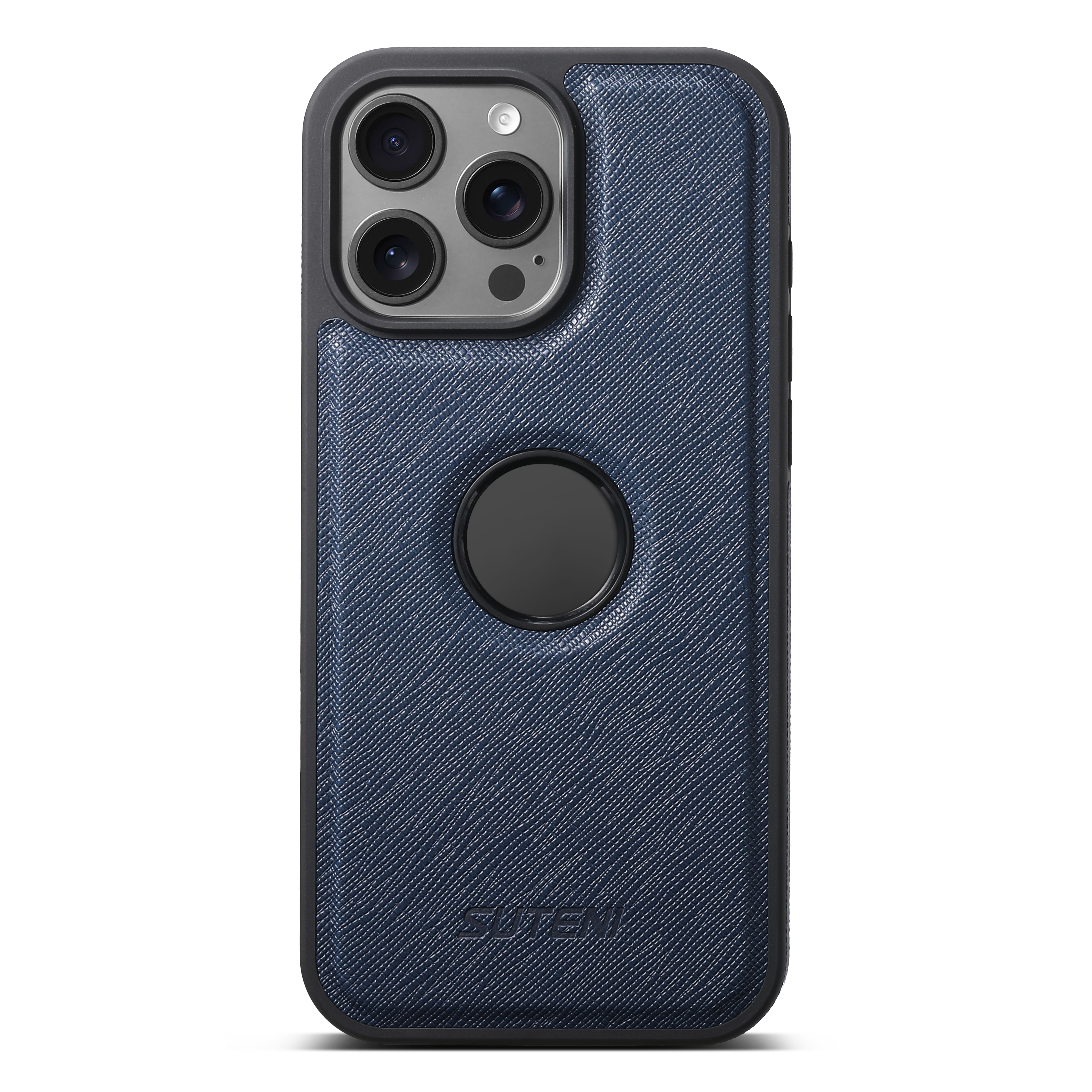 SUTENI G1SZ Luxury PU Leather Magnet Wireless Charging Phone Case For iPhone 16 Pro Max 15 Plus 14 Pro 13 12