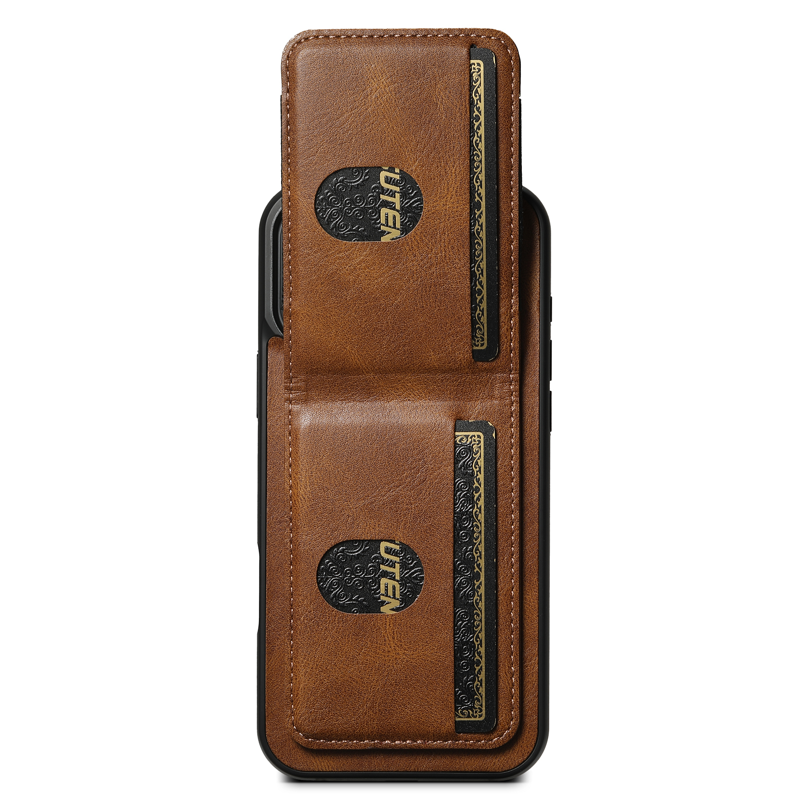 SUTENI H03YL Card Holder Phone Case Luxury PU Leather Stand For iPhone 16 Pro Max 15 Plus 14 13 12 11
