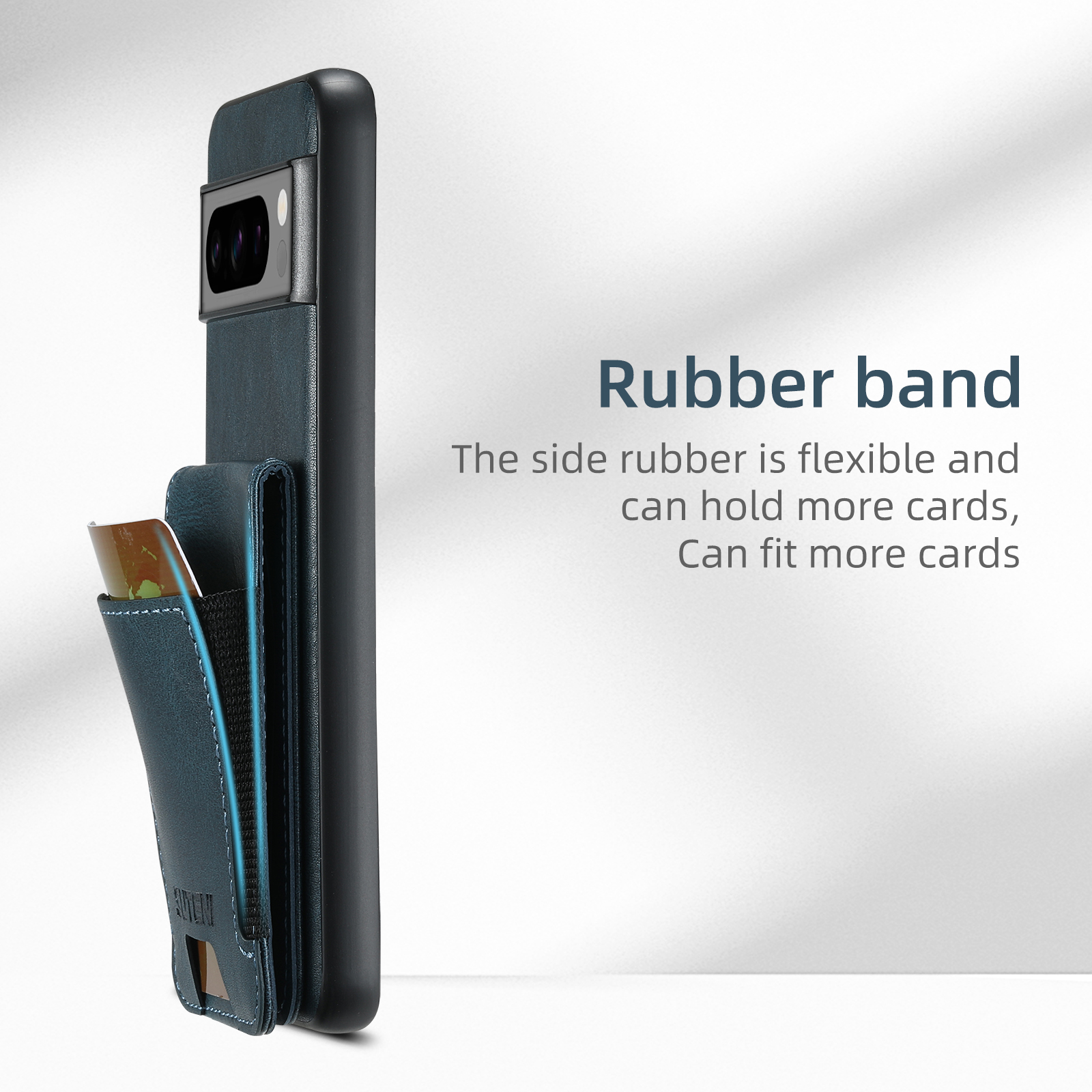 SUTENI H03YL Card Holder Phone Case Luxury PU Leather Stand For Google Pixel 9XL 8Pro 7A 6
