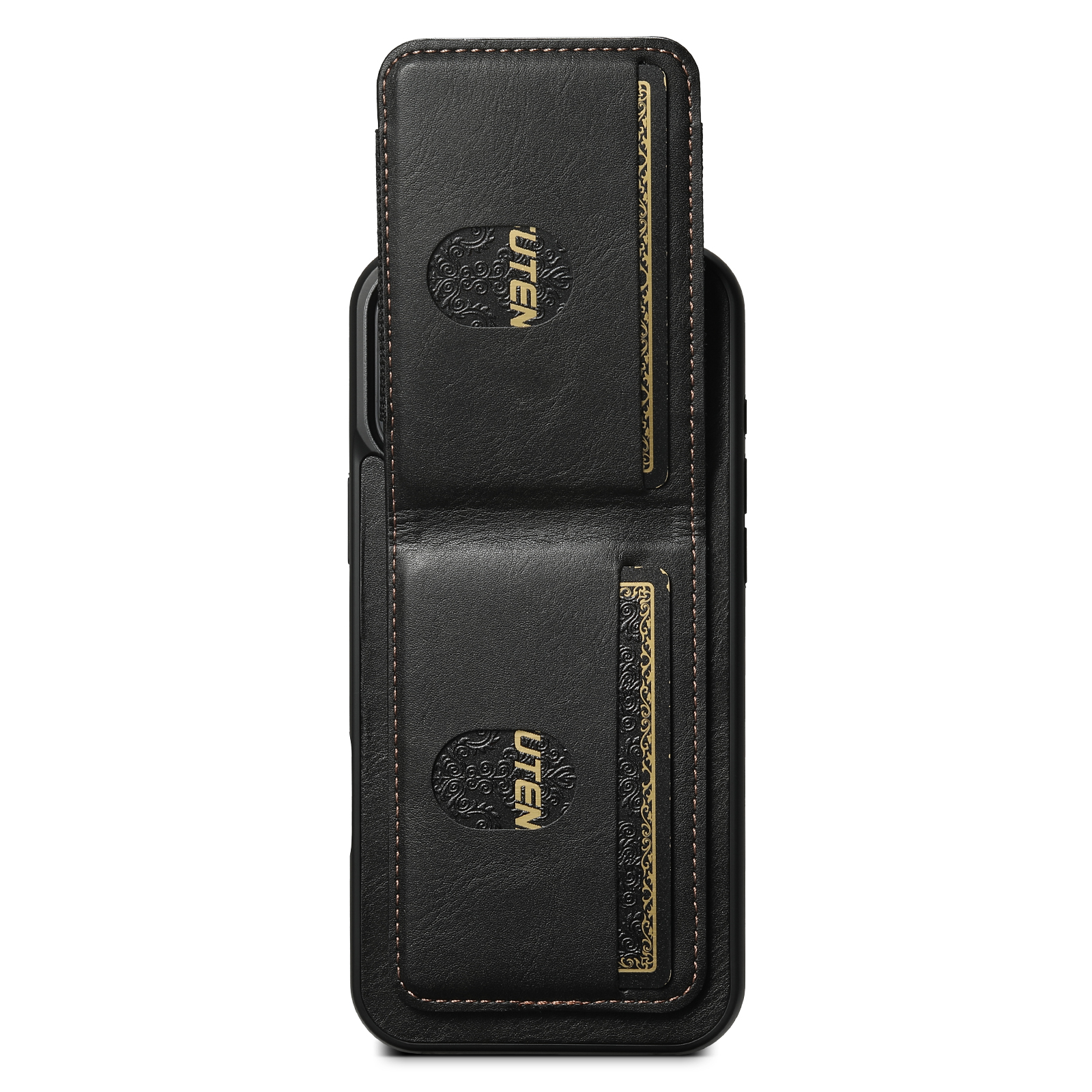 SUTENI H03YL Card Holder Phone Case Luxury PU Leather Stand For iPhone 16 Pro Max 15 Plus 14 13 12 11