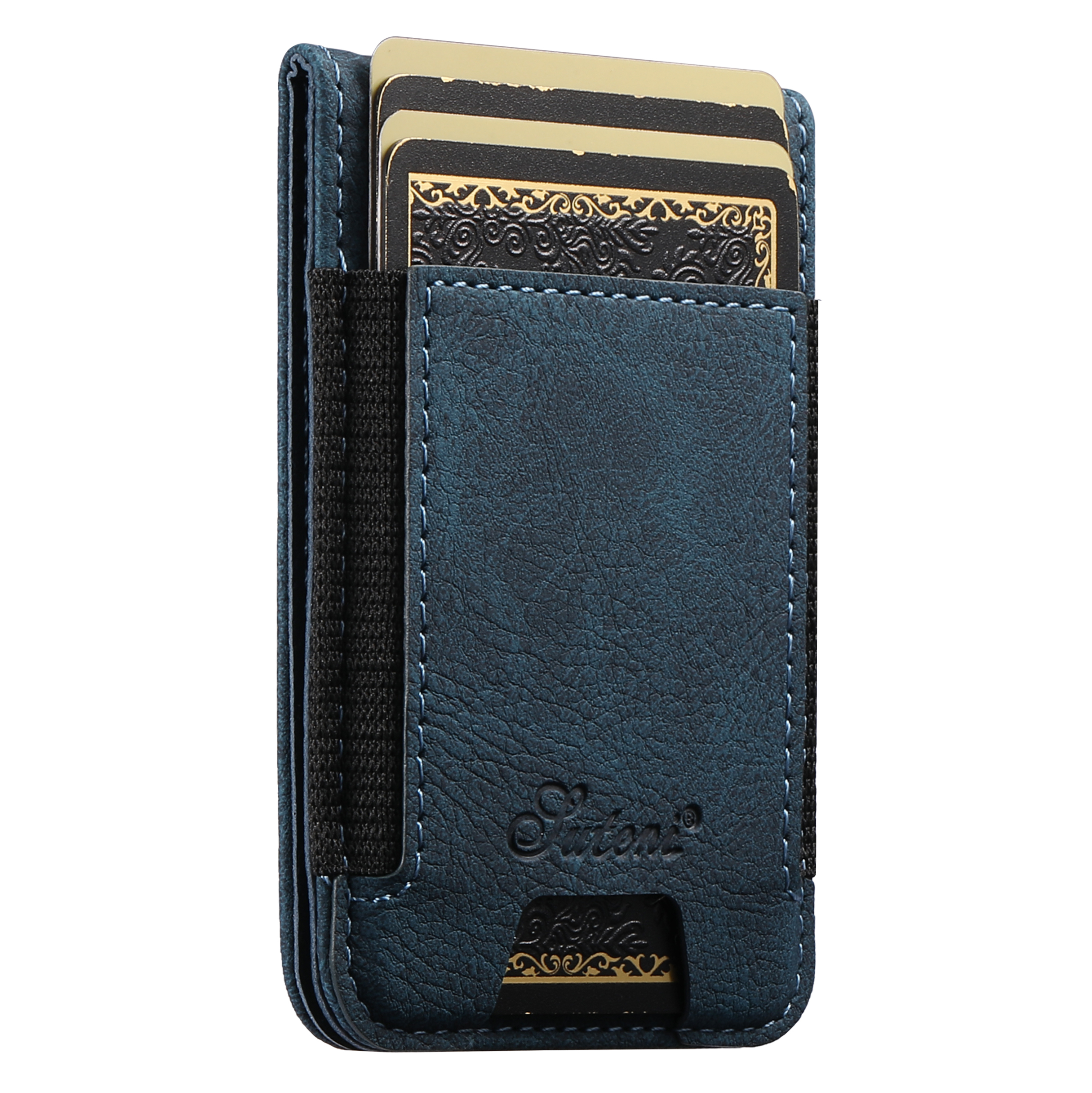 SUTENI H17LZ Magnet Wireless Charging Card Holder Stand Luxury Faux Leather Phone Case For Google Pixel 10ProXL 9 8A 7 6