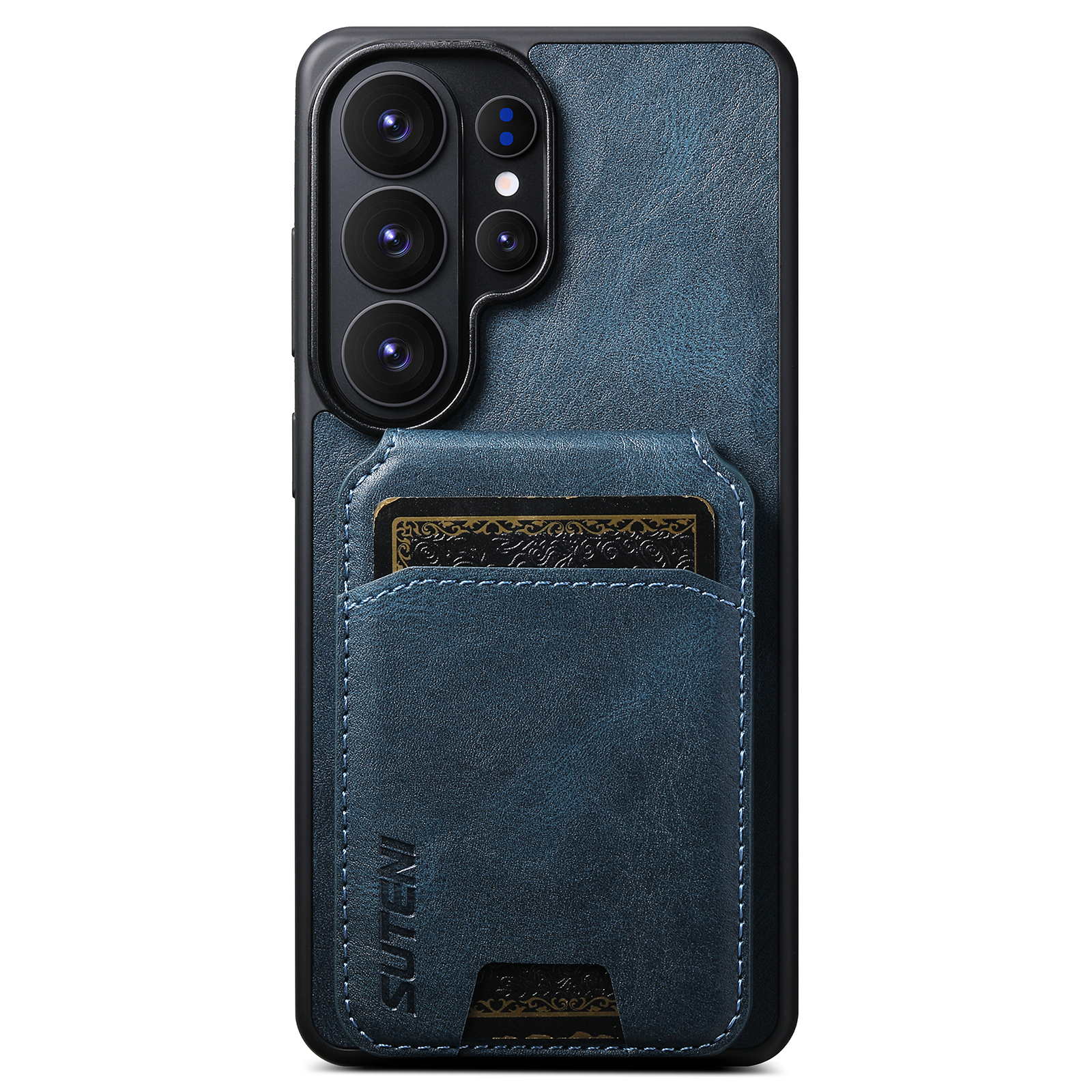 SUTENI H02YL Luxury Faux Leather Phone Case Card Holder Stand For Samsung Galaxy S26 Ultra S25 Plus S24 S23 S22 Note20