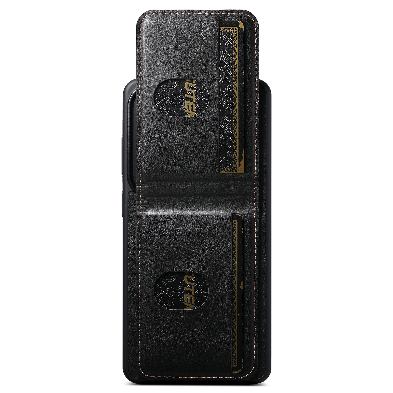 SUTENI H03YL Card Holder Phone Case Luxury Faux Leather Stand For Samsung Galaxy S26 Ultra S25 Plus S24 S23 S22 Note20