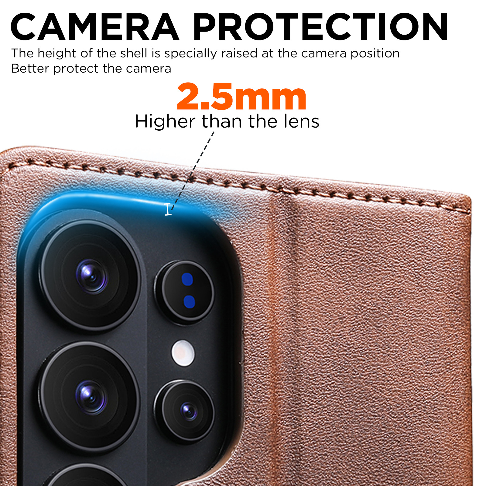 SUTENI J01 Faux Leather Card Holder Stand Wallet Magnet Flip Cover Phone Case For Samsung Galaxy S26 Ultra S25 Plus S24 S23 S22 Note20