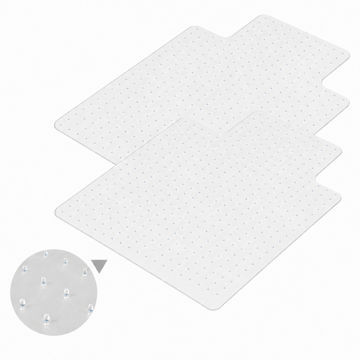 GridX™ Chair Mat for Carpet Grip,PAALER Mat