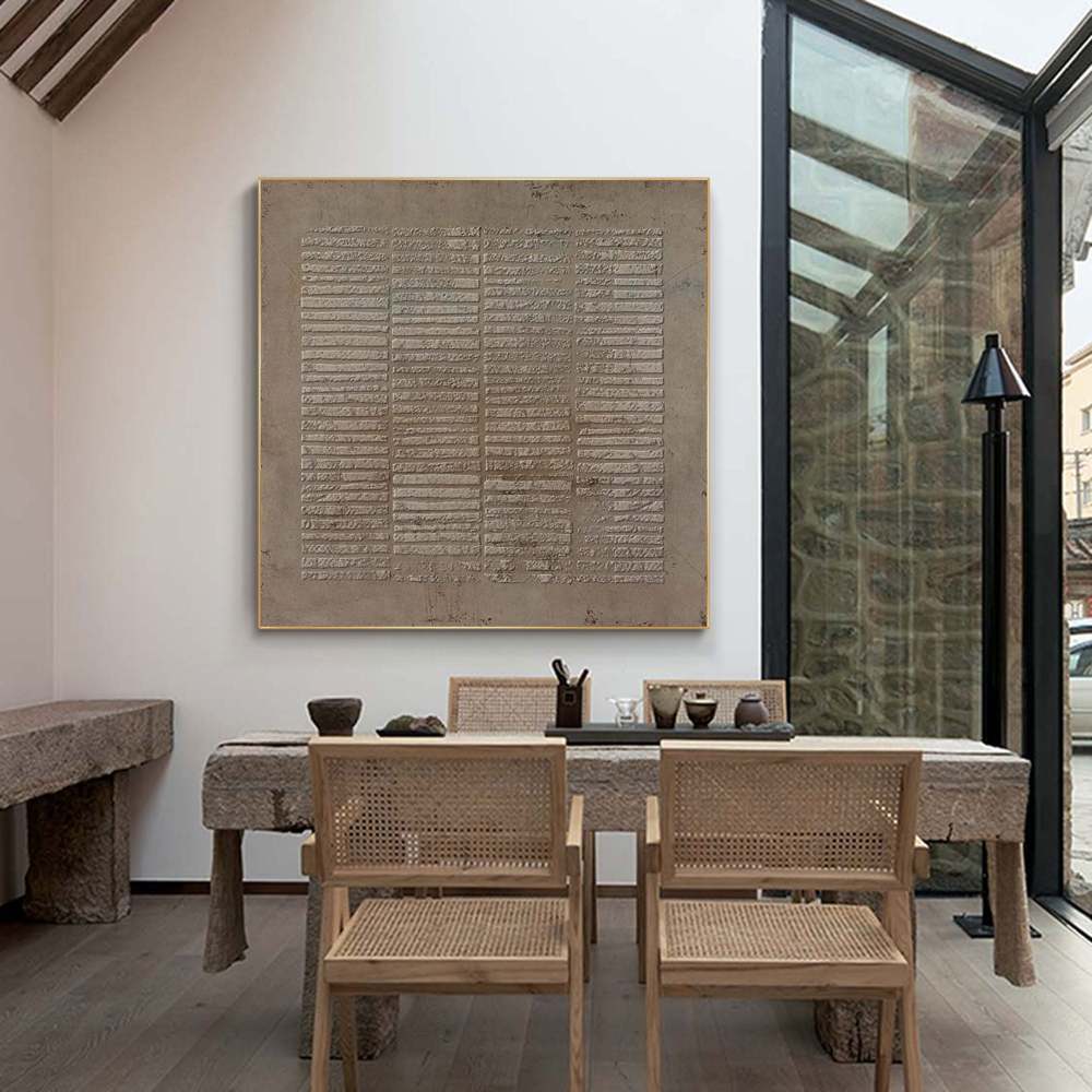 minimalist oil painting 3 Wabi-sabi