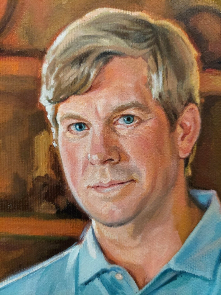 Custom Parents Oil Portrait from Photo | Hand-Painted Couple & Family Painting