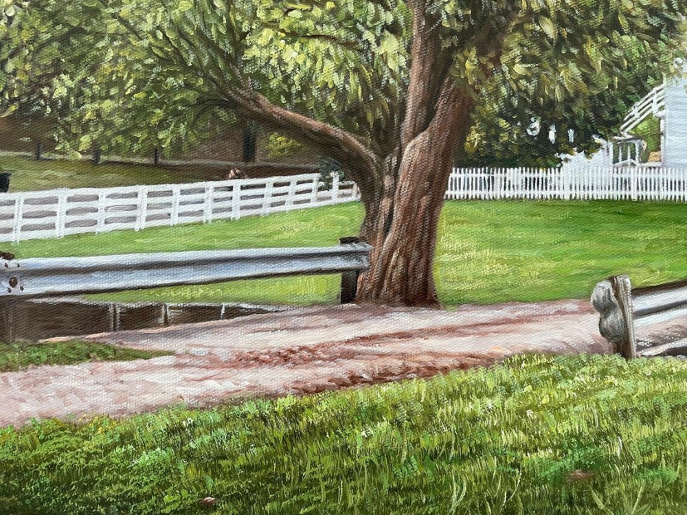 Custom Realistic Landscape Oil Painting from Your Photo | Hand-Painted Home & Nature Scene