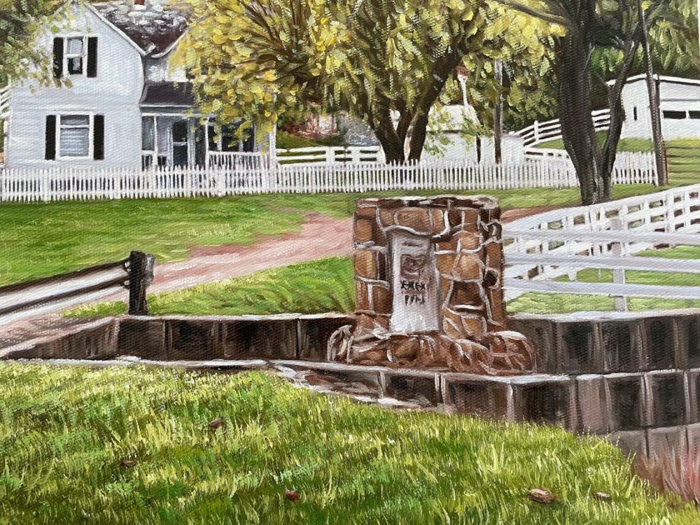 Custom Realistic Landscape Oil Painting from Your Photo | Hand-Painted Home & Nature Scene