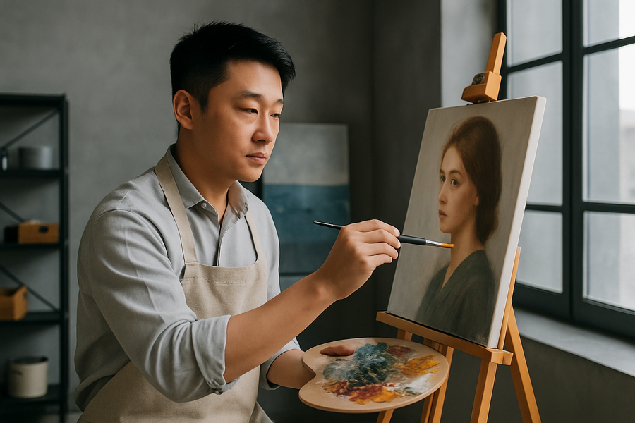 Custom Portraits at Wholesale Scale: What Galleries Should Know