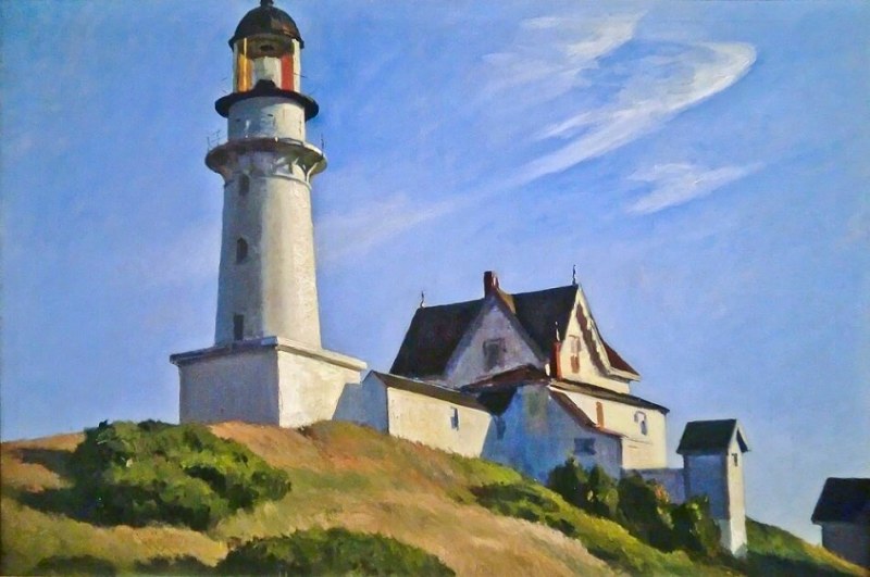 The Lighthouse at Two Lights, 1929 by Edward Hopper Oil Painting reproduction