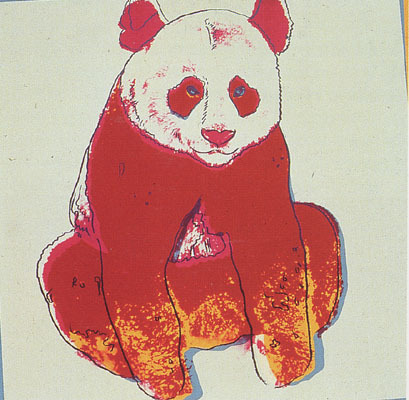 Giant Panda by Andy Warhol Oil Painting reproduction