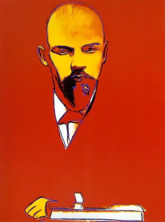Lenin Red by Andy Warhol Oil Painting reproduction