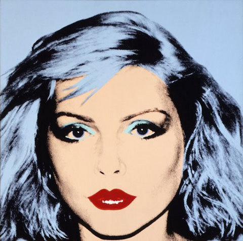 Debbie Harry (detail),1980  by Andy Warhol Oil Painting reproduction