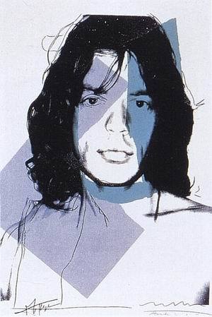 Mick Jagger (2), 1975 by Andy Warhol Oil Painting reproduction