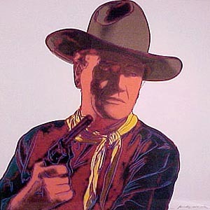 John Wayne  by Andy Warhol Oil Painting reproduction