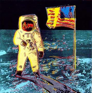 Moon Walk (1)  by Andy Warhol Oil Painting reproduction